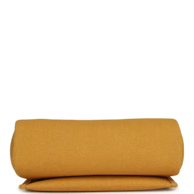 HERMÈS Hermes Herbag Zip 20 Mini Paille Toile Militaire Canvas, Vache Hunter Gold Hardware | Thumbnail 6 HERMÈS Hermes Herbag Zip 20 Mini Paille Toile Militaire Canvas, Vache Hunter Gold Hardware | Thumbnail 6