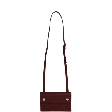 HERMÈS Hermes Hermesnap Wallet Rouge H Epsom Palladium Hardware | Thumbnail 7 HERMÈS Hermes Hermesnap Wallet Rouge H Epsom Palladium Hardware | Thumbnail 7