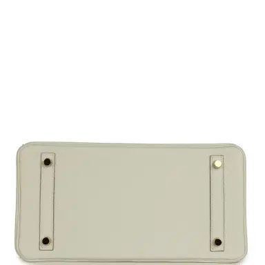 HERMÈS Pre-owned Hermes Birkin 30 Mushroom Togo Gold Hardware | Thumbnail 6 HERMÈS Pre-owned Hermes Birkin 30 Mushroom Togo Gold Hardware | Thumbnail 6