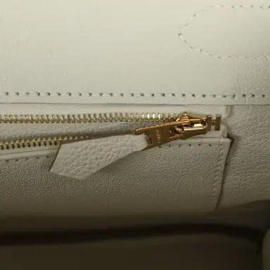 HERMÈS Pre-owned Hermes Birkin 30 Mushroom Togo Gold Hardware | Thumbnail 8 HERMÈS Pre-owned Hermes Birkin 30 Mushroom Togo Gold Hardware | Thumbnail 8
