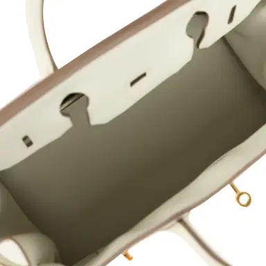 HERMÈS Pre-owned Hermes Birkin 30 Mushroom Togo Gold Hardware | Thumbnail 9 HERMÈS Pre-owned Hermes Birkin 30 Mushroom Togo Gold Hardware | Thumbnail 9