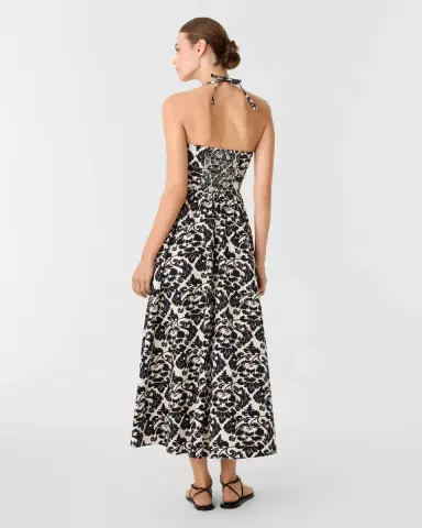 Emporio Sirenuse Johanna Dress in Lotus Flower Print | Thumbnail 6 Emporio Sirenuse Johanna Dress in Lotus Flower Print | Thumbnail 6