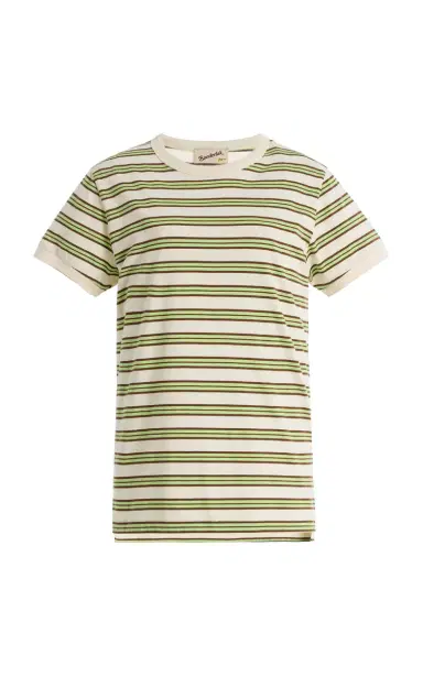 Sanderlak Striped Cotton Tee | Thumbnail 2 Sanderlak Striped Cotton Tee | Thumbnail 2