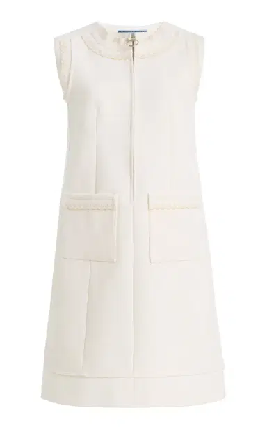 Prada Wool Mini Shift Dress | Thumbnail 1 Prada Wool Mini Shift Dress | Thumbnail 1