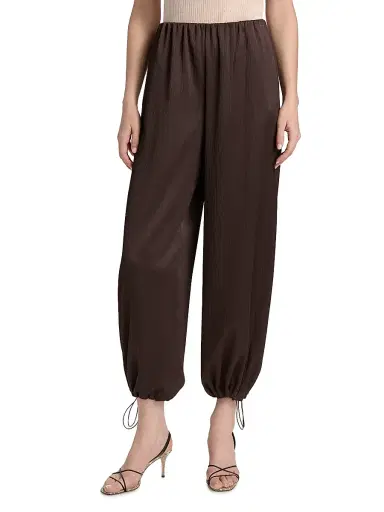 Vince Women's Plissé Crinkle Jogger Pants | Thumbnail 3 Vince Women's Plissé Crinkle Jogger Pants | Thumbnail 3