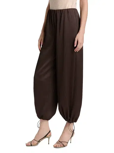 Vince Women's Plissé Crinkle Jogger Pants | Thumbnail 4 Vince Women's Plissé Crinkle Jogger Pants | Thumbnail 4