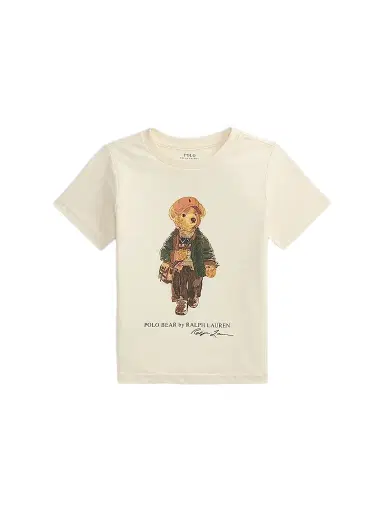 Polo Ralph Lauren Little Boy's & Boy's Polo Bear Graphic T-Shirt - Estate Cream - Size 7 | Thumbnail 1 Polo Ralph Lauren Little Boy's & Boy's Polo Bear Graphic T-Shirt - Estate Cream - Size 7 | Thumbnail 1