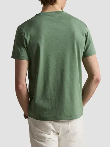 Polo Ralph Lauren Men's Cotton Crewneck T-Shirt - Fatigue | Thumbnail 3 Polo Ralph Lauren Men's Cotton Crewneck T-Shirt - Fatigue | Thumbnail 3