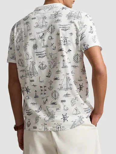 Polo Ralph Lauren Men's Classic-Fit Nautical Jersey T-Shirt - Seaward Bound White - Size XXL | Thumbnail 3 Polo Ralph Lauren Men's Classic-Fit Nautical Jersey T-Shirt - Seaward Bound White - Size XXL | Thumbnail 3