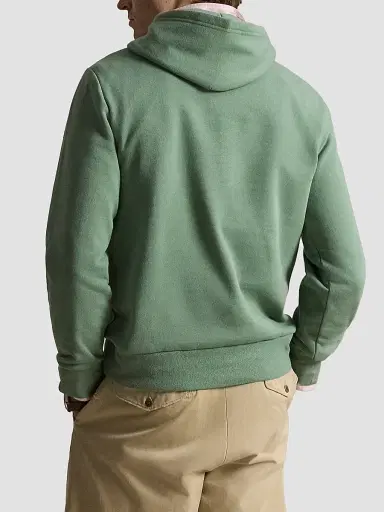 Polo Ralph Lauren Men's Logo-Embroidered Drawstring Hoodie - Fatigue | Thumbnail 3 Polo Ralph Lauren Men's Logo-Embroidered Drawstring Hoodie - Fatigue | Thumbnail 3