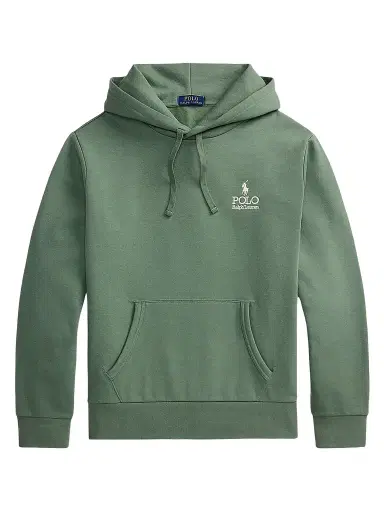 Polo Ralph Lauren Men's Logo-Embroidered Drawstring Hoodie - Fatigue | Thumbnail 1 Polo Ralph Lauren Men's Logo-Embroidered Drawstring Hoodie - Fatigue | Thumbnail 1