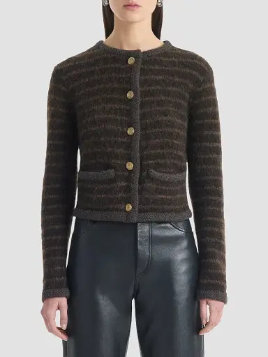 Altuzarra Women's Mack Alpaca-Blend Jacket - Fudge - Size XL | Thumbnail 4 Altuzarra Women's Mack Alpaca-Blend Jacket - Fudge - Size XL | Thumbnail 4