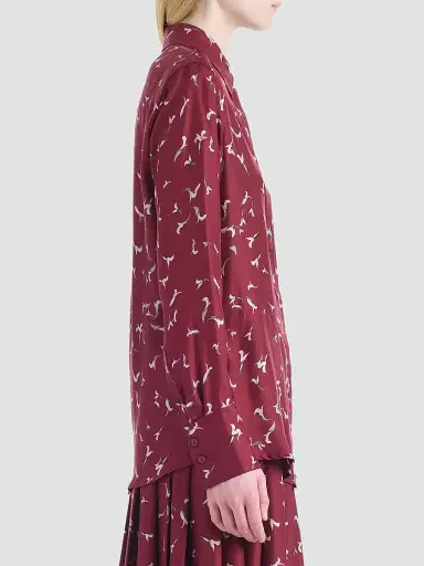 Altuzarra Women's Chika Printed Drape Top | Thumbnail 5 Altuzarra Women's Chika Printed Drape Top | Thumbnail 5