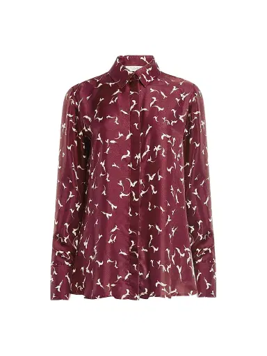 Altuzarra Women's Chika Printed Drape Top | Thumbnail 1 Altuzarra Women's Chika Printed Drape Top | Thumbnail 1