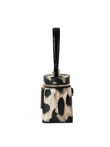 Givenchy Women's Antigona Vanity Bag in Leopard Jacquard with Chain | Thumbnail 3 Givenchy Women's Antigona Vanity Bag in Leopard Jacquard with Chain | Thumbnail 3