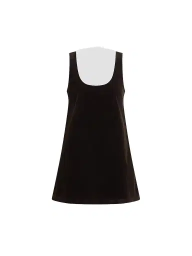 Joe's Jeans Women's The Scoopneck Faux-Suede Mini Dress | Thumbnail 1 Joe's Jeans Women's The Scoopneck Faux-Suede Mini Dress | Thumbnail 1