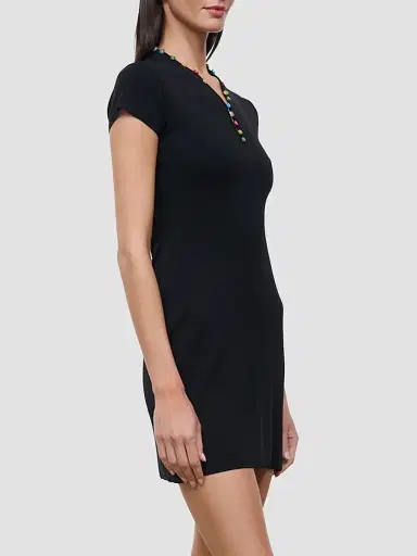 Staud Women's Tavi Beaded Mini Dress | Thumbnail 5 Staud Women's Tavi Beaded Mini Dress | Thumbnail 5
