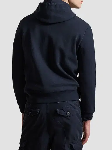 Polo Ralph Lauren Men's Double-Knit Drawstring Hoodie - Aviator Navy - Size XXL | Thumbnail 3 Polo Ralph Lauren Men's Double-Knit Drawstring Hoodie - Aviator Navy - Size XXL | Thumbnail 3