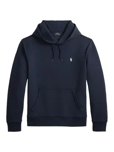 Polo Ralph Lauren Men's Double-Knit Drawstring Hoodie - Aviator Navy - Size XXL | Thumbnail 1 Polo Ralph Lauren Men's Double-Knit Drawstring Hoodie - Aviator Navy - Size XXL | Thumbnail 1