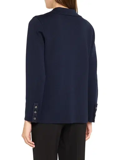 Kobi Halperin Women's Clove Tailored Wool-Blend Sweater - Blue | Thumbnail 4 Kobi Halperin Women's Clove Tailored Wool-Blend Sweater - Blue | Thumbnail 4