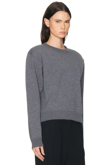 RÓHE Statement Shoulder Crewneck Sweater | Thumbnail 2 RÓHE Statement Shoulder Crewneck Sweater | Thumbnail 2