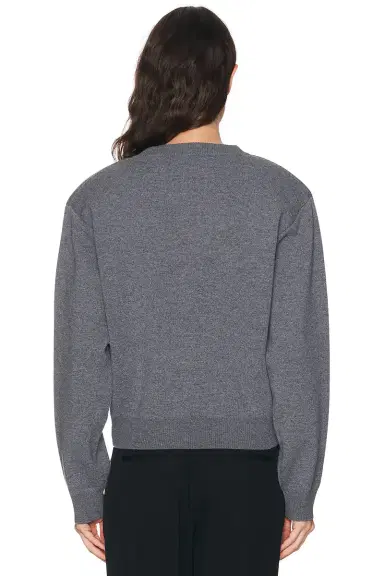 RÓHE Statement Shoulder Crewneck Sweater | Thumbnail 3 RÓHE Statement Shoulder Crewneck Sweater | Thumbnail 3