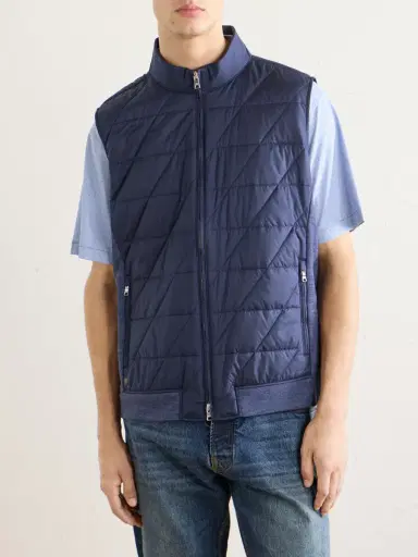 Peter Millar Walker Quilted Shell Vest - Men | Thumbnail 3 Peter Millar Walker Quilted Shell Vest - Men | Thumbnail 3