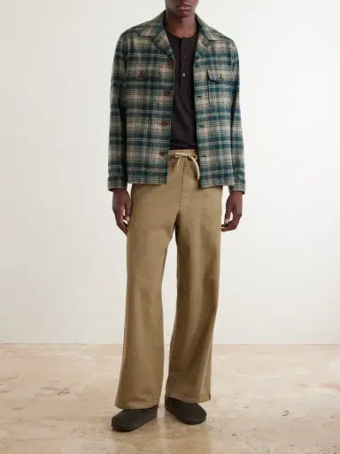 Hartford Checked Wool-Blend Overshirt - Men | Thumbnail 2 Hartford Checked Wool-Blend Overshirt - Men | Thumbnail 2