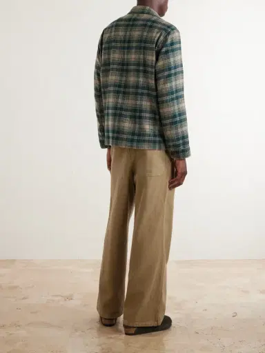 Hartford Checked Wool-Blend Overshirt - Men | Thumbnail 4 Hartford Checked Wool-Blend Overshirt - Men | Thumbnail 4