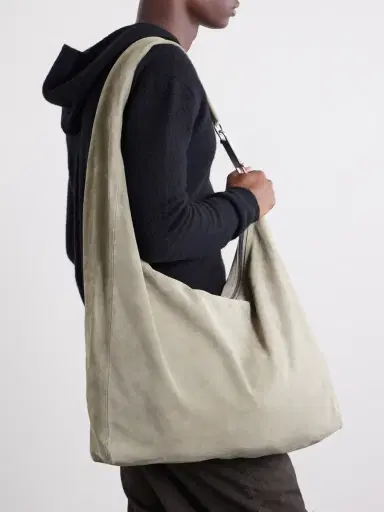 Rick Owens Gemini Suede Tote Bag - Men | Thumbnail 2 Rick Owens Gemini Suede Tote Bag - Men | Thumbnail 2