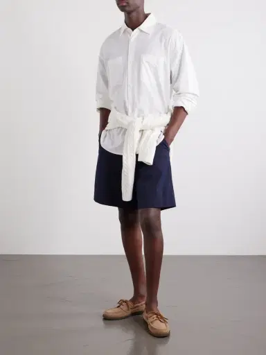 Frame Cotton, Linen and Ramie-Blend Shirt - Men | Thumbnail 2 Frame Cotton, Linen and Ramie-Blend Shirt - Men | Thumbnail 2