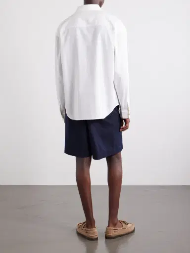 Frame Cotton, Linen and Ramie-Blend Shirt - Men | Thumbnail 4 Frame Cotton, Linen and Ramie-Blend Shirt - Men | Thumbnail 4