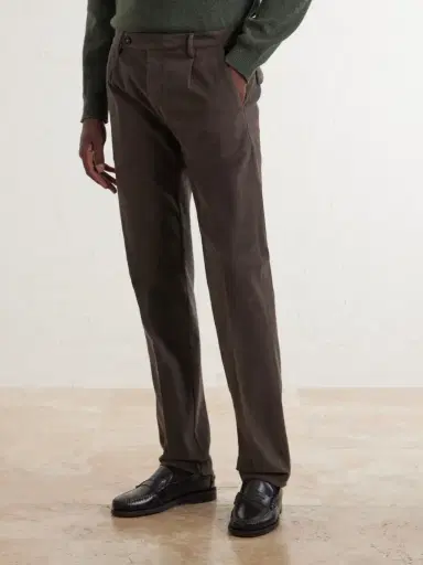 Massimo Alba Ionio2 Straight-Leg Cotton-Blend Trousers - Men | Thumbnail 3 Massimo Alba Ionio2 Straight-Leg Cotton-Blend Trousers - Men | Thumbnail 3