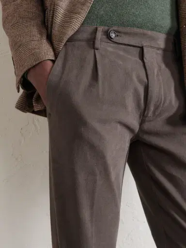 Massimo Alba Ionio2 Straight-Leg Cotton-Blend Trousers - Men | Thumbnail 5 Massimo Alba Ionio2 Straight-Leg Cotton-Blend Trousers - Men | Thumbnail 5