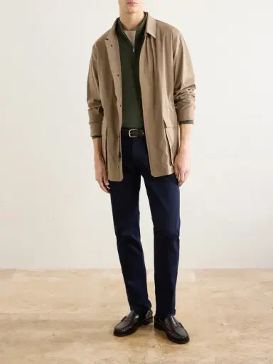 Peter Millar Soft Performance Jersey Half-Zip Sweater - Men | Thumbnail 2 Peter Millar Soft Performance Jersey Half-Zip Sweater - Men | Thumbnail 2