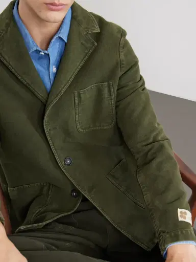 Massimo Alba Baglieto Cotton Blazer - Men | Thumbnail 5 Massimo Alba Baglieto Cotton Blazer - Men | Thumbnail 5