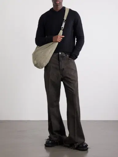 Rick Owens Bolan Flared Frayed Jeans - Men | Thumbnail 2 Rick Owens Bolan Flared Frayed Jeans - Men | Thumbnail 2