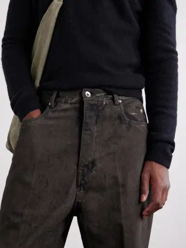 Rick Owens Bolan Flared Frayed Jeans - Men | Thumbnail 5 Rick Owens Bolan Flared Frayed Jeans - Men | Thumbnail 5