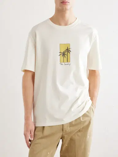 MANAAKI The Landing Printed Cotton-Jersey T-Shirt - Men | Thumbnail 3 MANAAKI The Landing Printed Cotton-Jersey T-Shirt - Men | Thumbnail 3