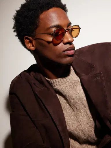 Jacques Marie Mage Dixon Round-Frame Gold-Tone Metal Sunglasses - Men | Thumbnail 5 Jacques Marie Mage Dixon Round-Frame Gold-Tone Metal Sunglasses - Men | Thumbnail 5