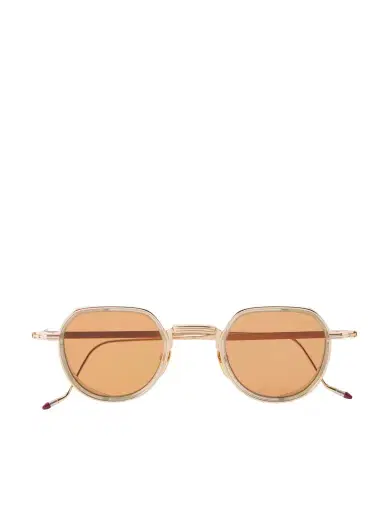 Jacques Marie Mage Dixon Round-Frame Gold-Tone Metal Sunglasses - Men | Thumbnail 1 Jacques Marie Mage Dixon Round-Frame Gold-Tone Metal Sunglasses - Men | Thumbnail 1