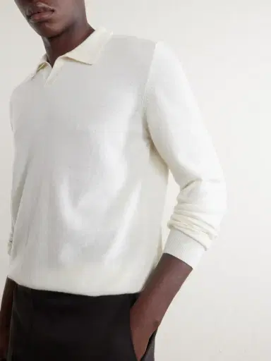 Altea Virgin Wool Polo Sweater - Men | Thumbnail 6 Altea Virgin Wool Polo Sweater - Men | Thumbnail 6