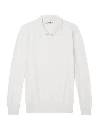 Altea Virgin Wool Polo Sweater - Men | Thumbnail 1 Altea Virgin Wool Polo Sweater - Men | Thumbnail 1