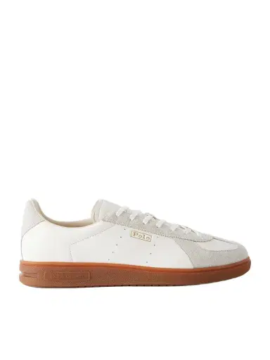Polo Ralph Lauren Bedford Suede-Trimmed Leather Sneakers - Men | Thumbnail 1 Polo Ralph Lauren Bedford Suede-Trimmed Leather Sneakers - Men | Thumbnail 1
