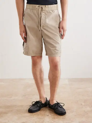James Perse Straight-Leg Stretch Cotton-Poplin Shorts - Men | Thumbnail 3 James Perse Straight-Leg Stretch Cotton-Poplin Shorts - Men | Thumbnail 3