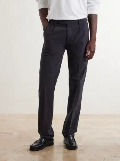 Massimo Alba Ionio2 Straight-Leg Cotton-Blend Trousers - Men | Thumbnail 3 Massimo Alba Ionio2 Straight-Leg Cotton-Blend Trousers - Men | Thumbnail 3