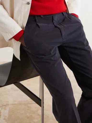 Massimo Alba Ionio2 Straight-Leg Cotton-Blend Trousers - Men | Thumbnail 5 Massimo Alba Ionio2 Straight-Leg Cotton-Blend Trousers - Men | Thumbnail 5