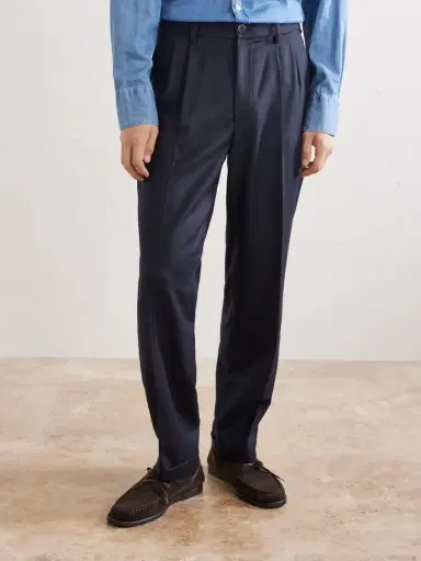 Barena Straight-Leg Wool-Flannel Suit Trousers - Men | Thumbnail 3 Barena Straight-Leg Wool-Flannel Suit Trousers - Men | Thumbnail 3