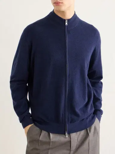 Peter Millar Excursionist Merino Wool-Blend Zip-Up Cardigan - Men | Thumbnail 3 Peter Millar Excursionist Merino Wool-Blend Zip-Up Cardigan - Men | Thumbnail 3