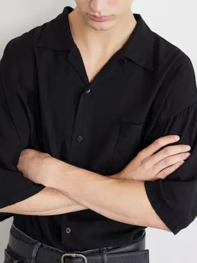 KAPITAL Big Lyocell and Linen-Blend Shirt - Men | Thumbnail 5 KAPITAL Big Lyocell and Linen-Blend Shirt - Men | Thumbnail 5